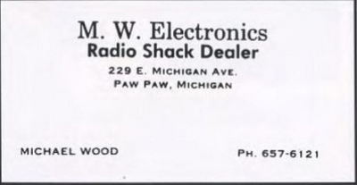Radio Shack - Paw Paw Store (newer photo)